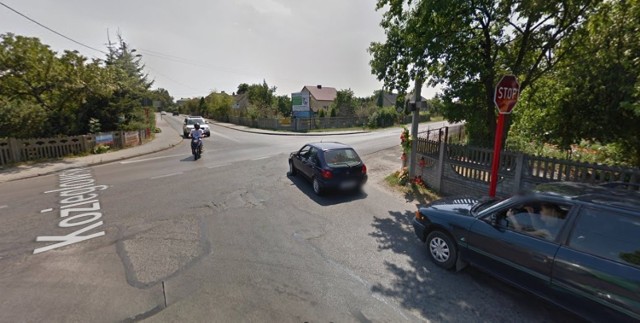 Do wypadku doszło na skrzyżowaniu ulic Koziegłowskiej i Słowackiego w Myszkowie.