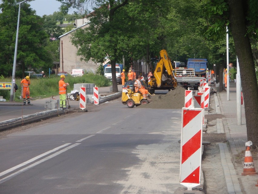 Prace wykonywane będą na odcinku od ronda do Centrum Kultury Śląskiej. Autobusy jeżdżą normalnie