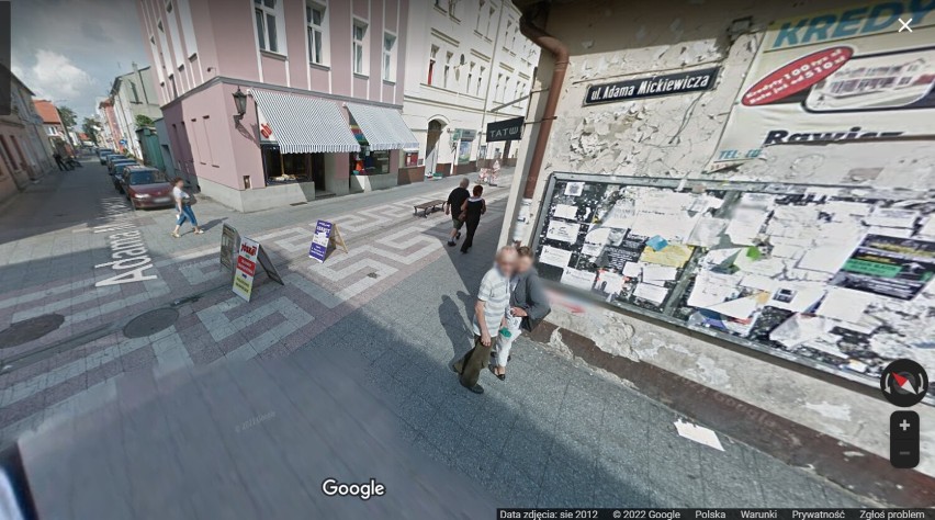 Zdjęcia z Google Street View wykonane w Rawiczu