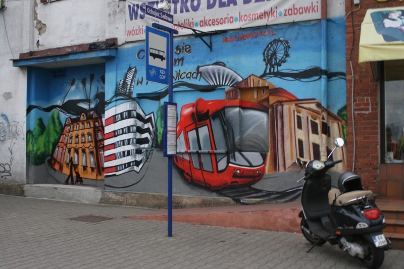 Artystyczne grafitti na ulicy Jankego sposobem na lepsze życie [ZDJĘCIA]