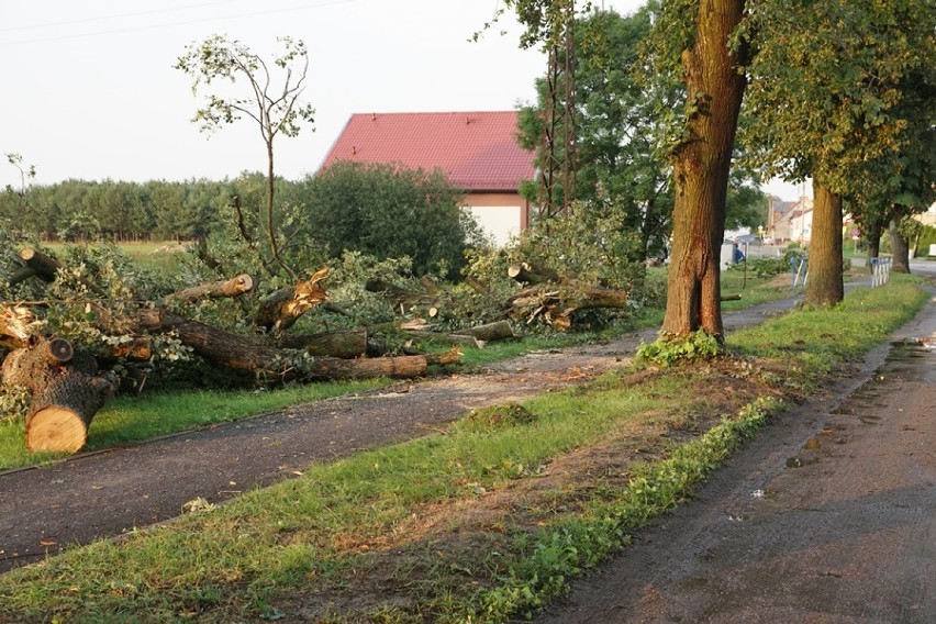 Nawałnica w rejonie Sycowa i Dziadowej Kłody (GALERIA)