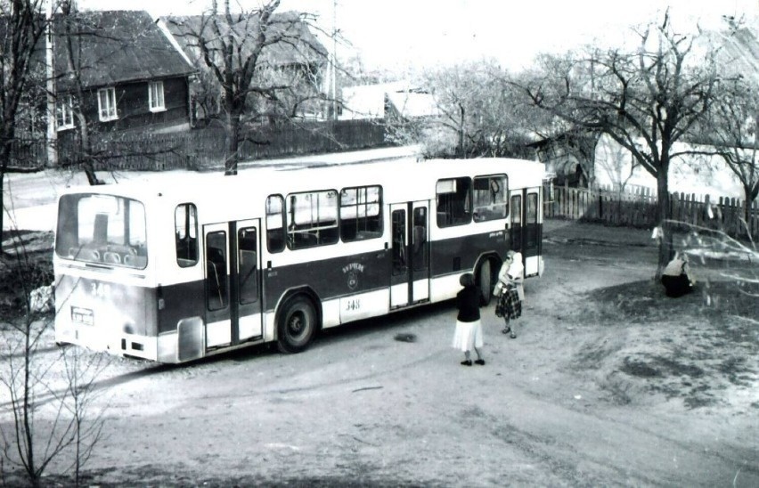 Pętla autobusowa przy ulicy Podklasztornej.
