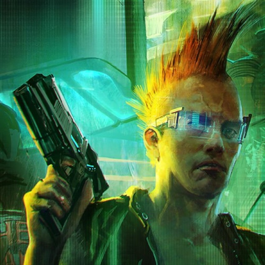 Kadry z gry "Cyberpunk 2077"