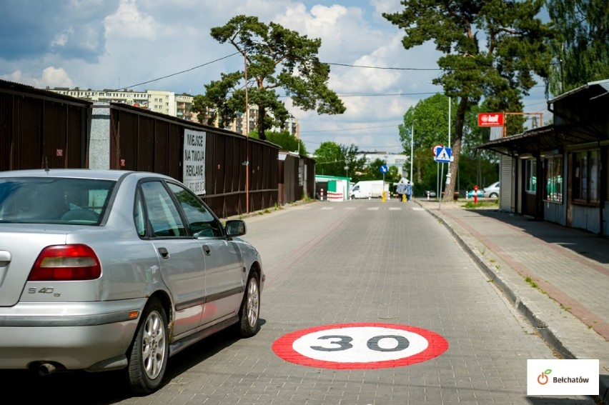 Nowe piktogramy na miejskich ulicach w Bełchatowie. Będzie bezpieczniej [ZDJĘCIA]