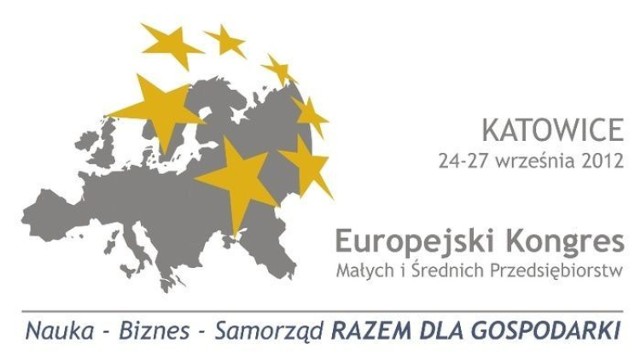 Logo II Europejskiego Kongresu Małych i Średnich Przedsiębiorstw