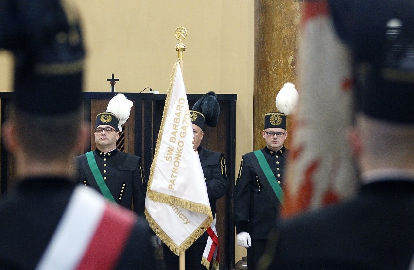 Barbórka 2018 w Łodzi. Msza święta w kościele Matki Boskiej Zwycięskiej [ZDJĘCIA]