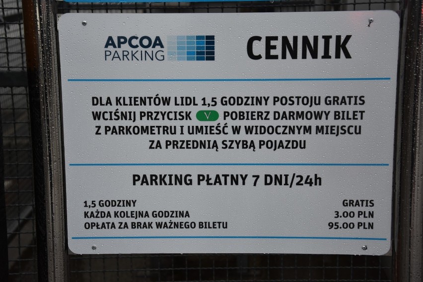 Tarnów. Parkowanie pod Lidlem na ulicy Lwowskiej bez biletu będzie słono kosztowało