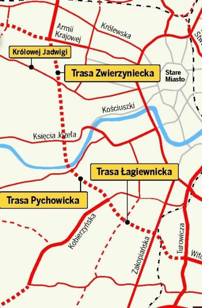 Budowa III Obwodnicy Krakowa. Urzędnicy zasypani zastrzeżeniami