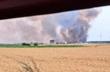 Niebezpieczne pożary pól w gminach Duszniki i Pniewy 