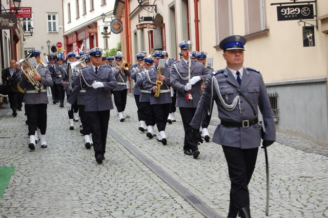 Koncert orkiestry policyjnej w Tychach