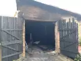 Pożar w Słońsku. Paliło się pomieszczenie gospodarcze. W akcji 7 zastępów strażaków
