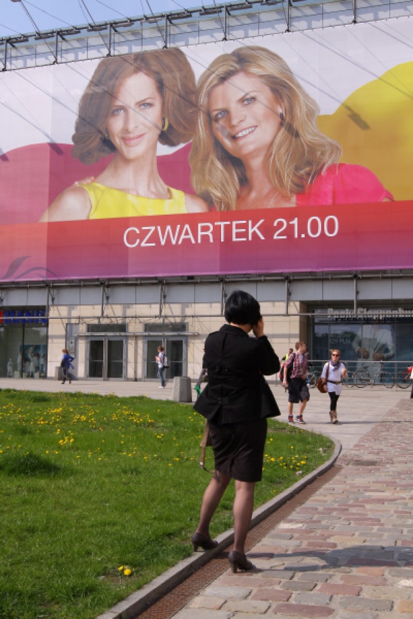 Reklamy na Galerii Krakowskiej