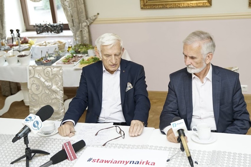 Ireneusz Niewiarowski otrzymał dziś wsparcie byłego premiera Jerzego Buzka.