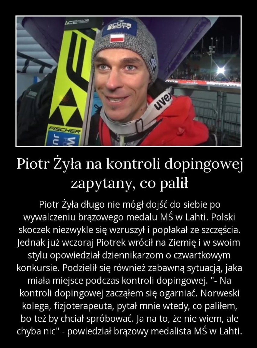 [MEMY] Polscy skoczkowie podbili nie tylko Lahti, ale też...