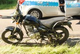 Wypadek motocyklisty koło Grotowic w powiecie tomaszowskim 
