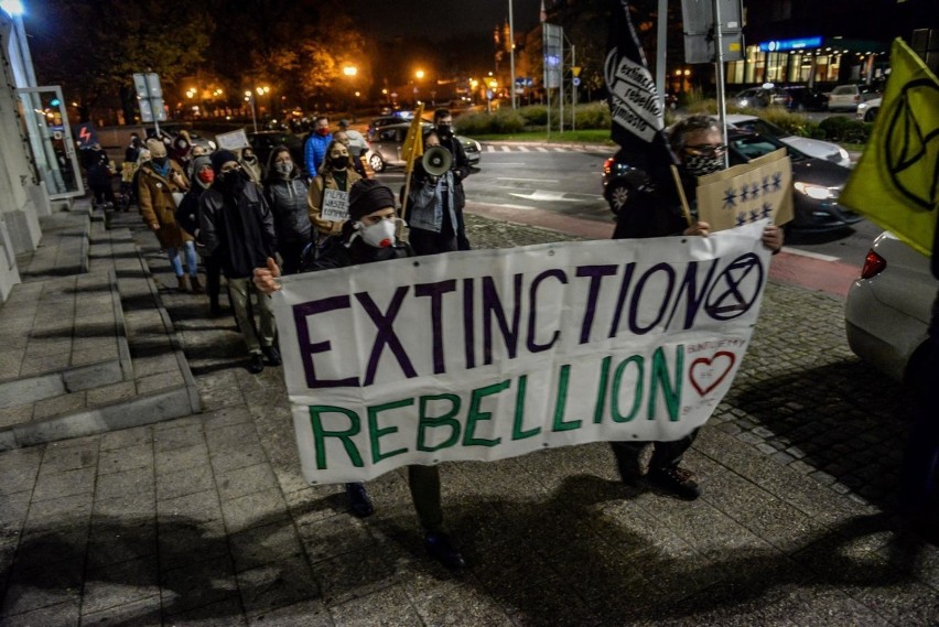 Strajk Kobiet w Gdańsku 9.11.2020. Uczestnicy protestowali...