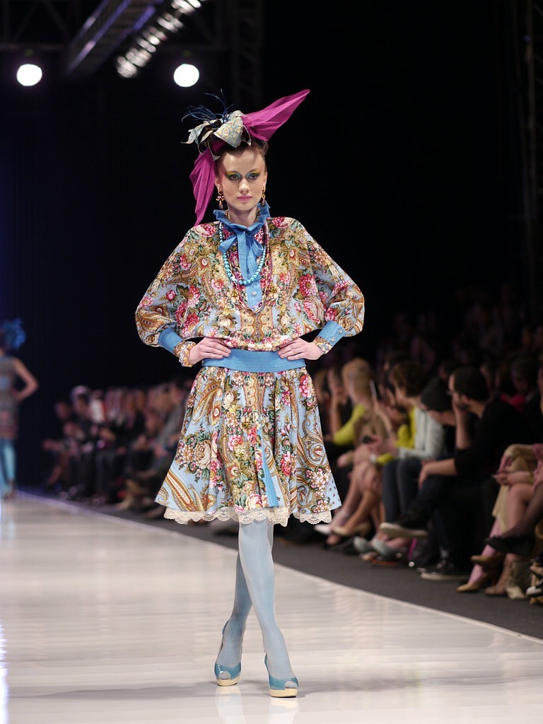 Pokaz Slavy Zaitseva na Fashion Week 2013