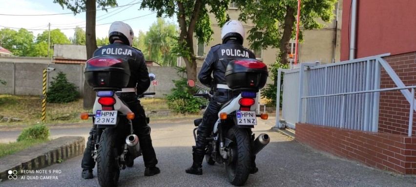 Kwidzyńscy policjanci na motocyklach - to oni połączyli pasję z zawodem [ZDJĘCIA]