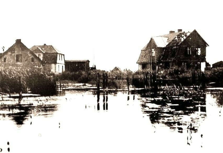 Tak wyglądały Żuławy w 1945 r. Były całkowicie zalane