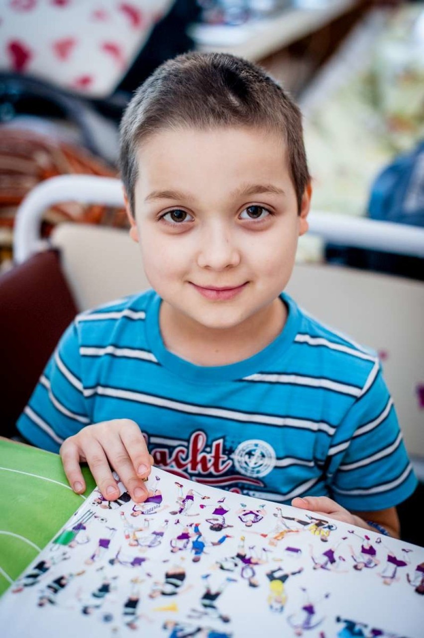 8-letni Jakub z Gniezna dzielnie walczy z białaczką jak na sportowca przystało