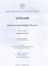Minister Zalewska chwali Młodzieżową Radę w Wyrzysku!