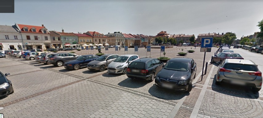 Olkusz w Google Street View