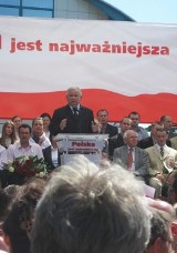 Dziś wiec wyborczy Jarosława Kaczyńskiego w Słubicach