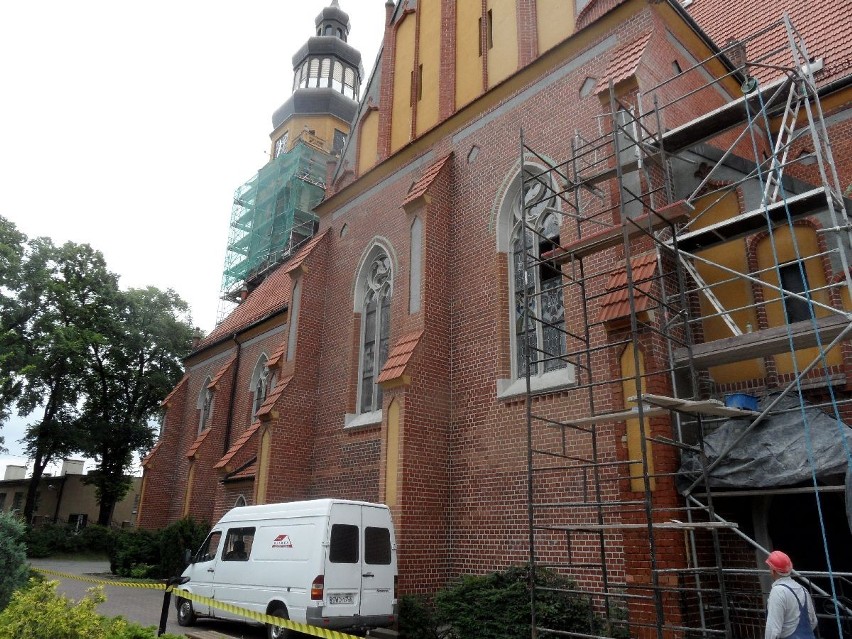 Remont kościoła WNMP w Wodzisławiu