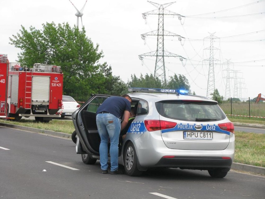 Śmiertelny wypadek motocyklisty w Ostrowie [FOTO]