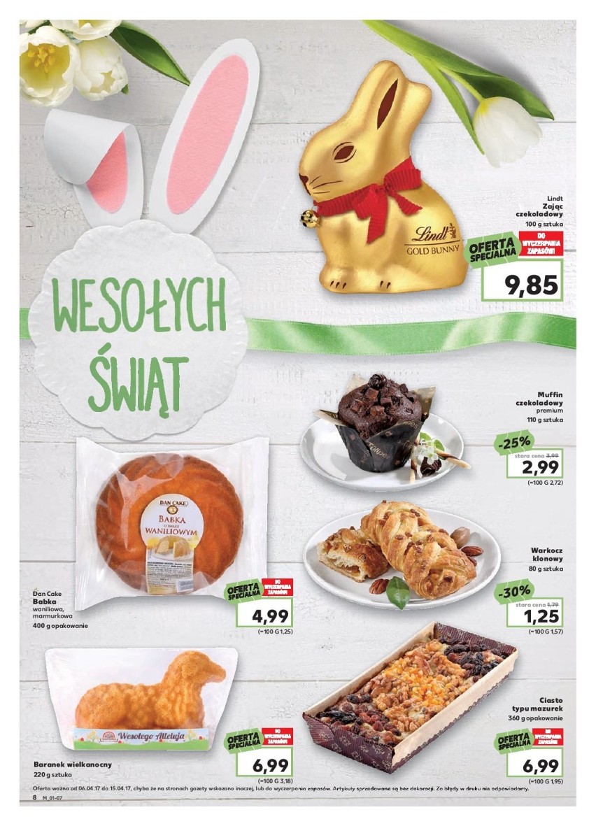 Wielkanoc 2017 - promocje w Kaufland