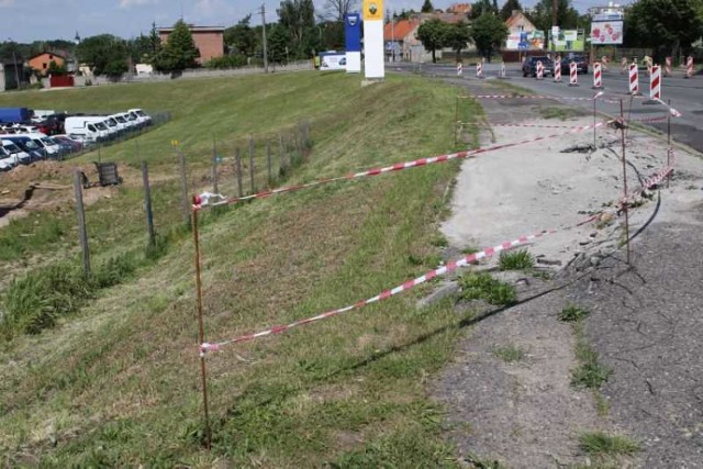 Osuwisko na ulicy Łódzkiej w Kaliszu ma zostać usunięte