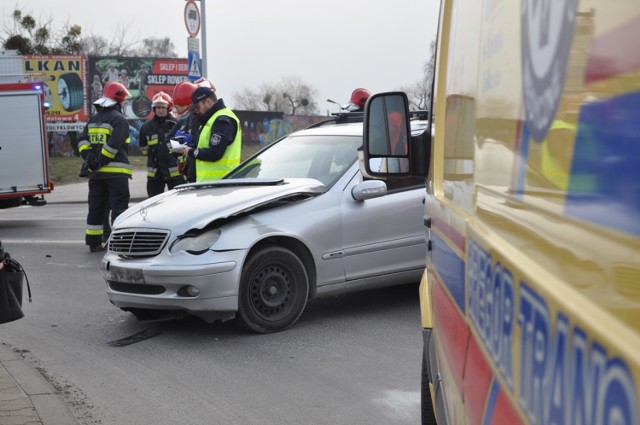 W Śremie: poranny wypadek na skrzyżowaniu ul. Grunwaldzkiej i Zamenhofa