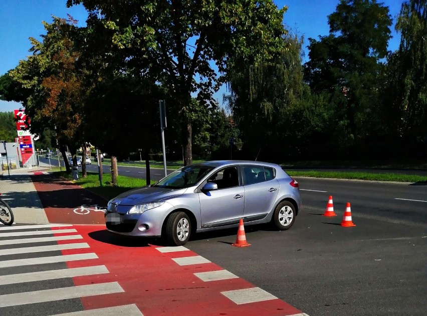 Potrącenie rowerzysty w Głogowie