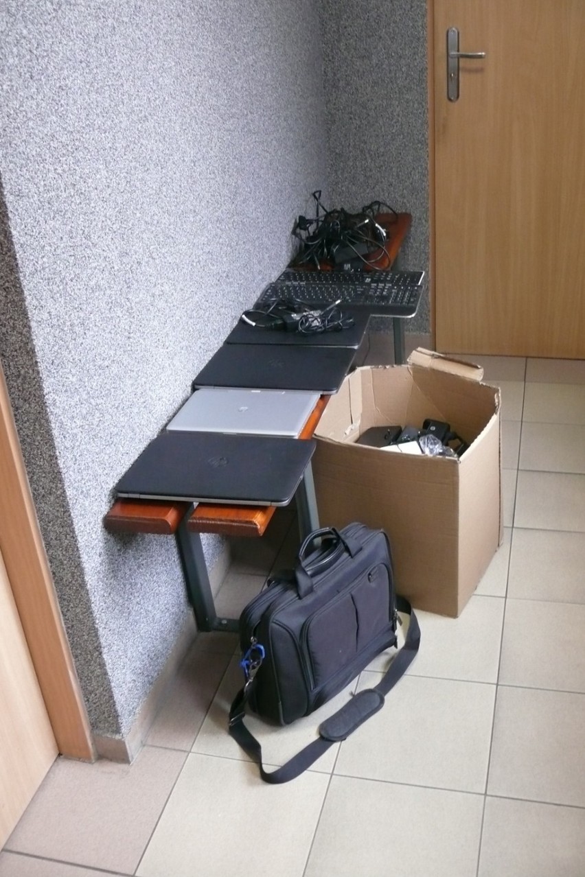 Krotoszyńska policja zatrzymała złodziei komputerów