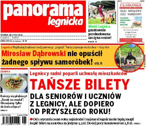 Panorama Legnicka już w kioskach