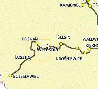 Fragment trasy armii napoleońskiej – Wielkopolska