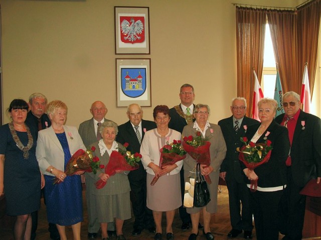 Jubileusze 50 - lecia pożycia małżeńskiego.