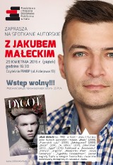 PiMBP w Kole zaprasza na spotkanie autorskie z Jakubem Małeckiem