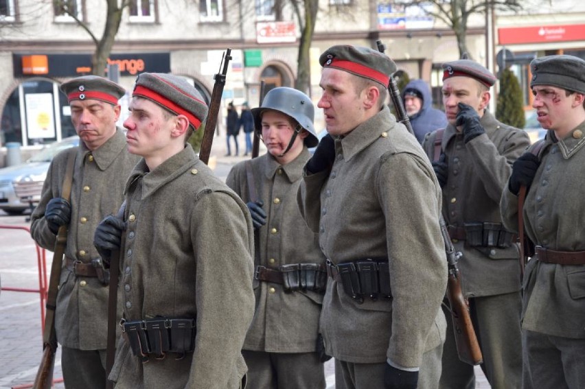 Film "Bitwa o Chodzież": Ekipa filmowa kręciła sceny w centrum miasta [FOTO] 