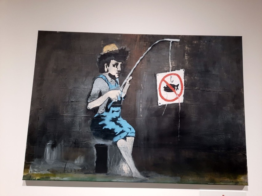 "Banksy – sztuka wyjęta spod prawa" - wystawa w Focus Mall w...