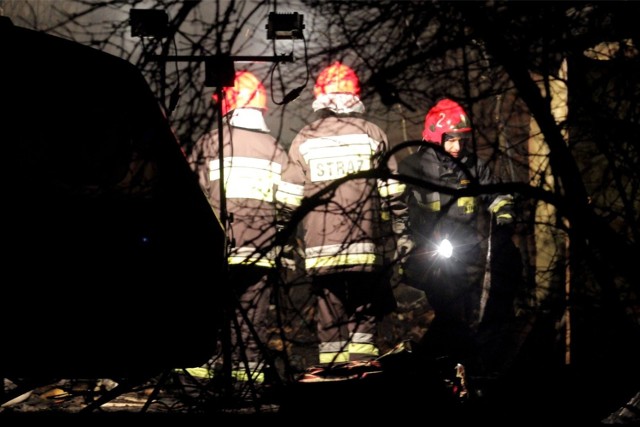 Pożar wybuchł przy ul. Józefa Chełmońskiego 10 w Bydgoszczy