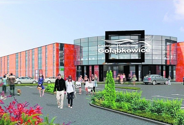 Centrum Handlowe Gołąbkowice - otwarcie planowane w kwietniu...