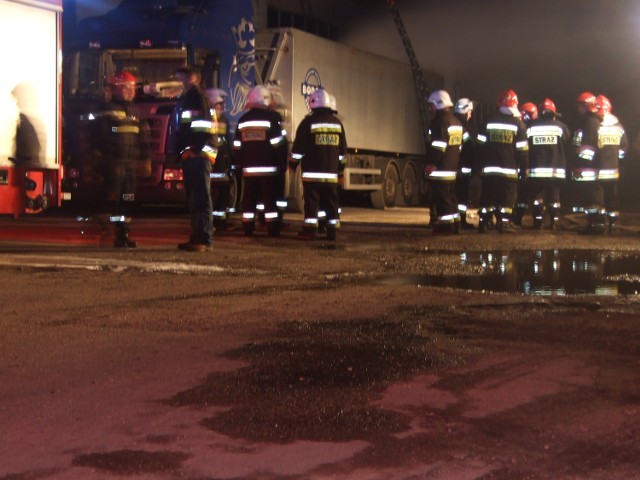 Na akcję zjechało blisko 30 strażaków z Wielunia i okolic