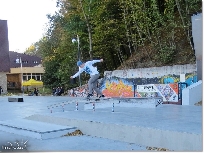 Skatepark w Limanowej otwarty