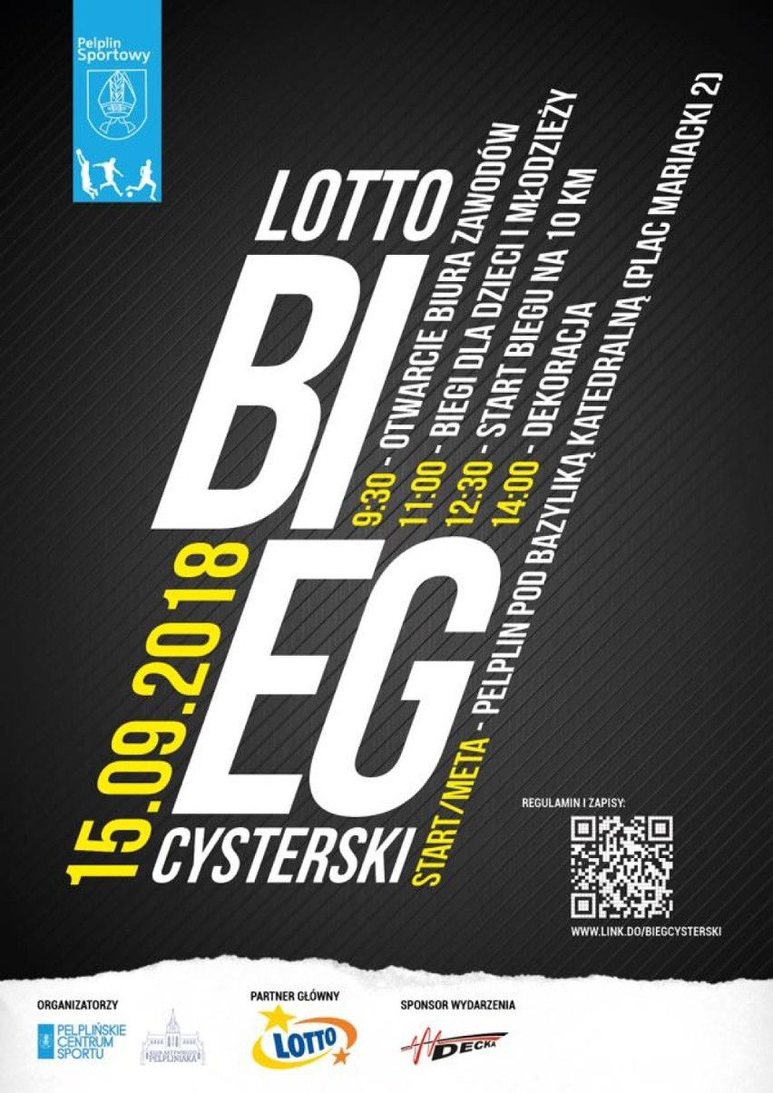 LOTTO Bieg Cysterski

15.09 
10:00 – 14:00

Start/meta -...