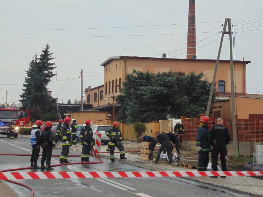 Rozszczelnienie gazociągu w Kowalewie