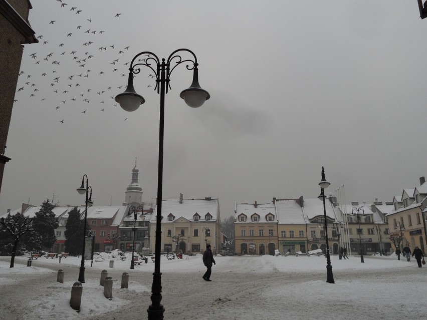 Zima Żory: Zobacz zdjęcia naszego Rynku zimową porą!