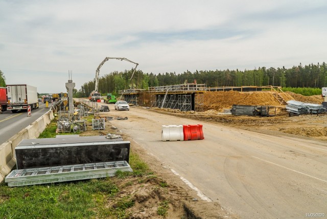 Budowa autostrady A1 Radomsko - Kamieńsk. Tak postępują prace - maj 2020