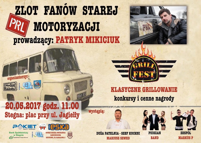 Stegna. W sobotę, 20 maja w Stegnie odbędzie się Grill Fest...