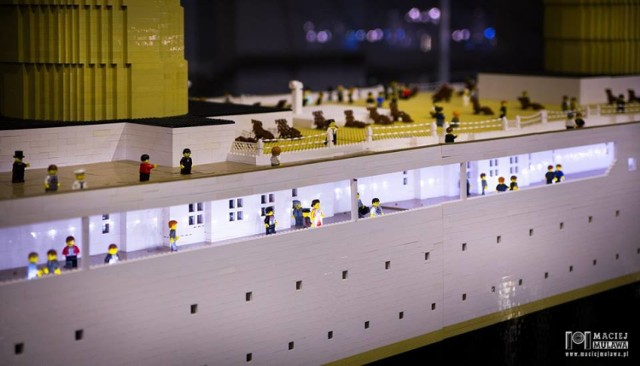 Na Wystawie Budowli Klocków LEGO w PGE Arenie zobaczymy m.in. Titanica stworzone w skali 1:25.